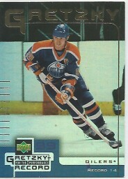 Wayne Gretzky Upper Deck Record 1999 Edmonton 14